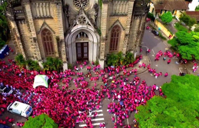 TRADICIONAL CAMINHADA DO OUTUBRO ROSA TERÁ TRAJETO LEVEMENTE ALTERADO