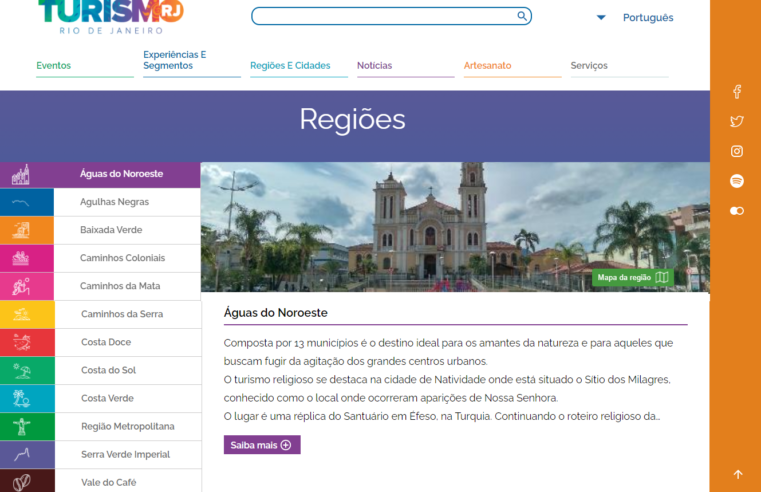 Setur-RJ lança portal turismorj.com