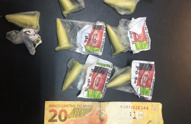Homem é preso por tráfico de drogas no Samambaia