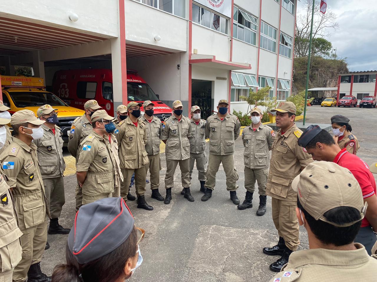 Corpo de Bombeiros reforça efetivo em preparação às chuvas