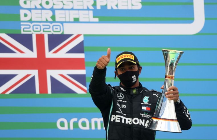 F-1: Hamilton chega a 91 vitórias e iguala recorde de Schumacher