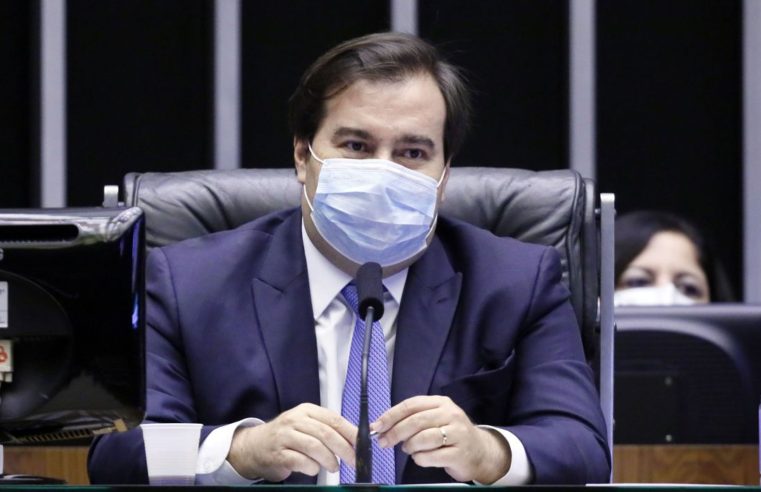 Maia descarta prorrogar estado de calamidade