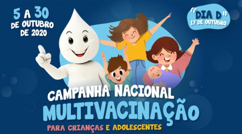Campanha Nacional de Multivacinação, e Poliomielite, continua em Petrópolis, até dia 30