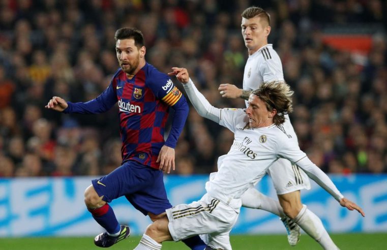 Clássico sem público reflete crise atual de Barcelona e Real Madrid
