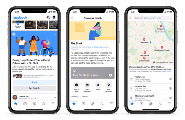 Facebook vai banir propagandas contra vacinação