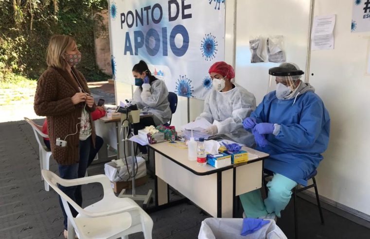 Covid-19: agora a secretaria tem dez equipes de saúde nas ruas e de porta em porta para realizar testes em massa