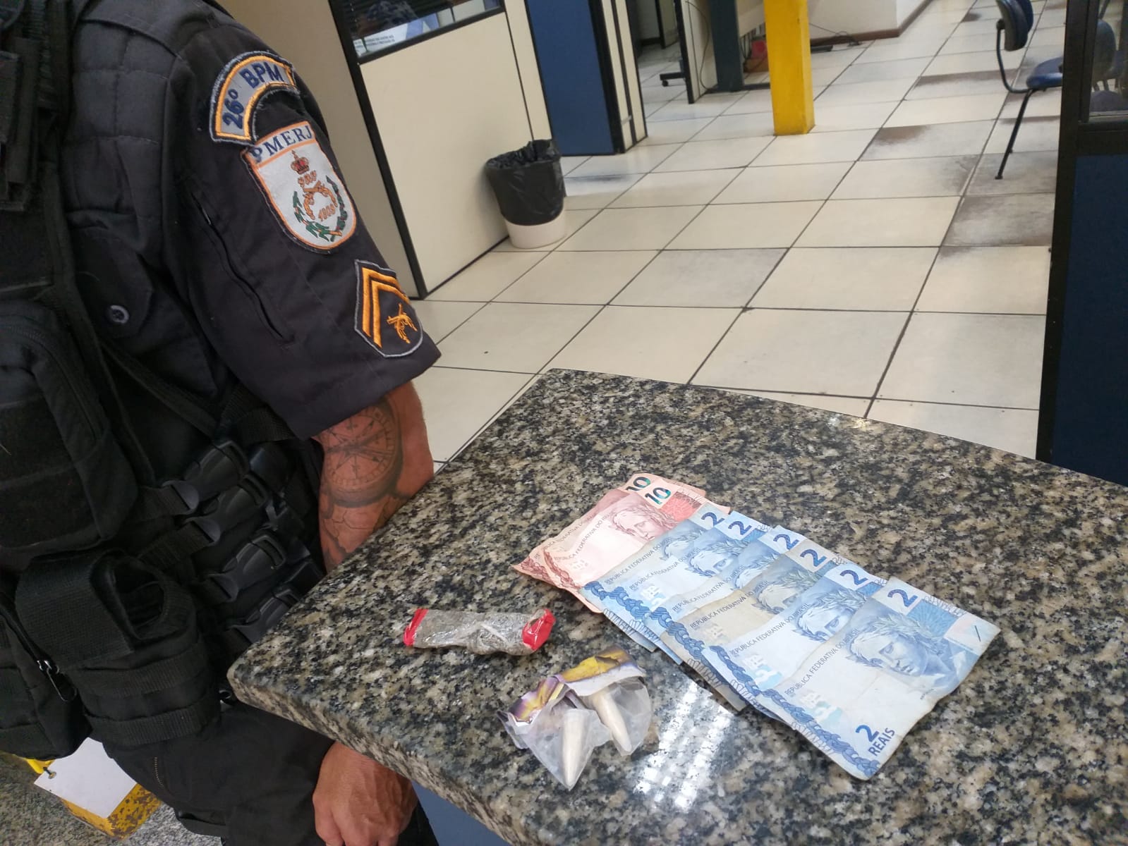 PM prende traficante na Chácara Flora