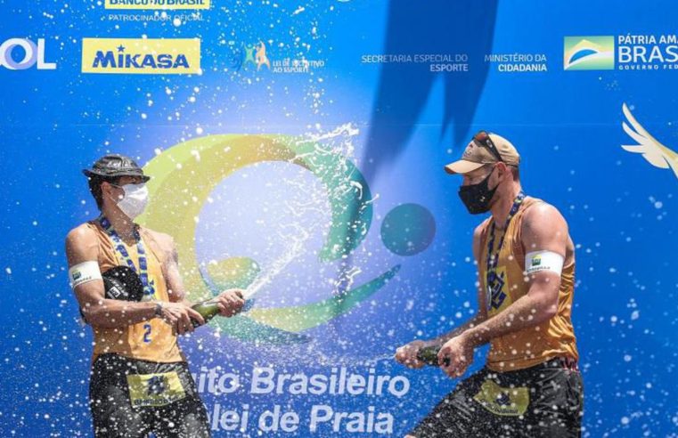 Alison e Álvaro conquistam o segundo título consecutivo na temporada