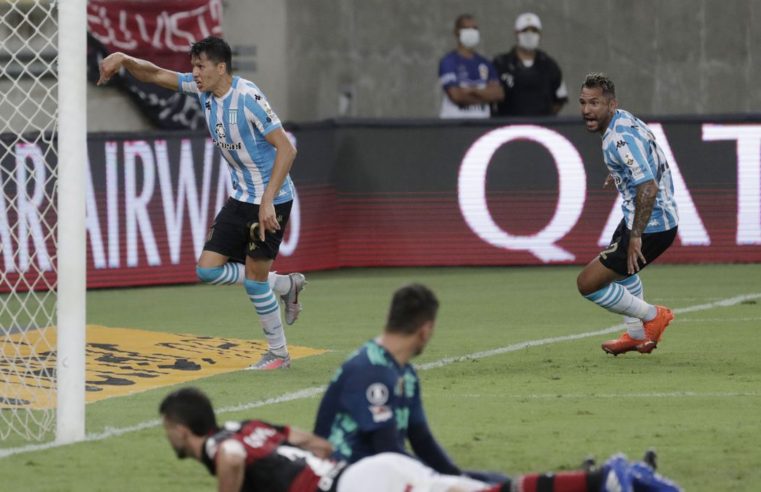Flamengo perde nos pênaltis para o Racing e se despede da Libertadores