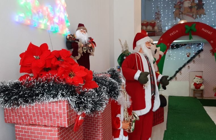 Rua Teresa abriu hoje a Casa do Papai Noel, com entrada gratuita