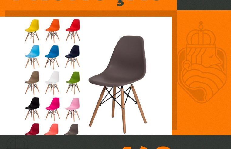 Promoção da semana na Móveis Pedro II. Preço arrasador! Cadeira Eiffel, em várias cores, por apenas 149,00! Oferta imperdível!!!