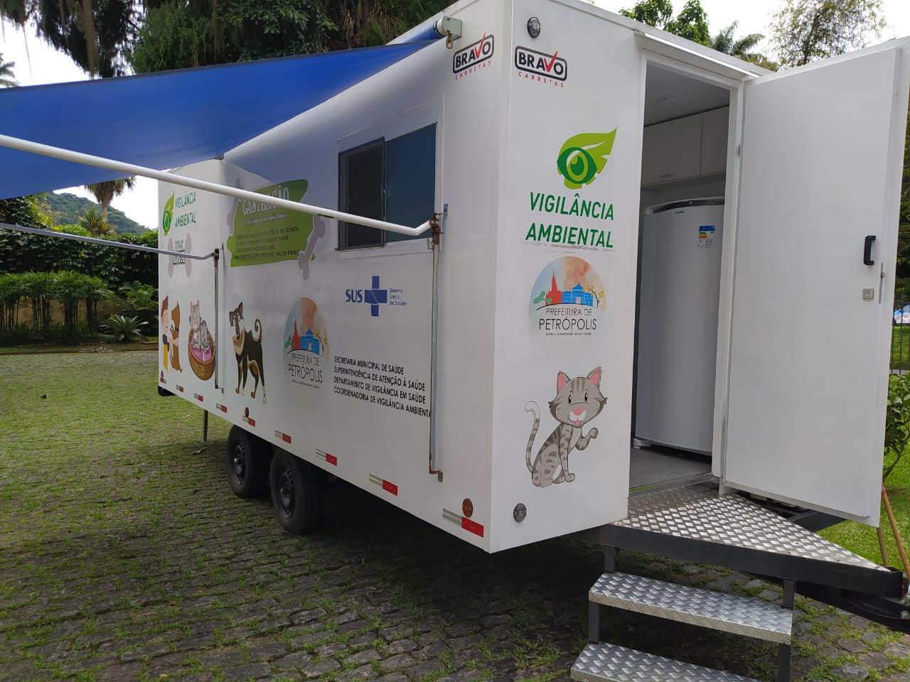 Castramóvel é autorizado pelo Conselho Regional de Medicina Veterinária do Estado do Rio de Janeiro (CRMV-RJ). O município aguarda a chegada dos insumos após a finalização da licitação para realizar o cronograma de atendimentos