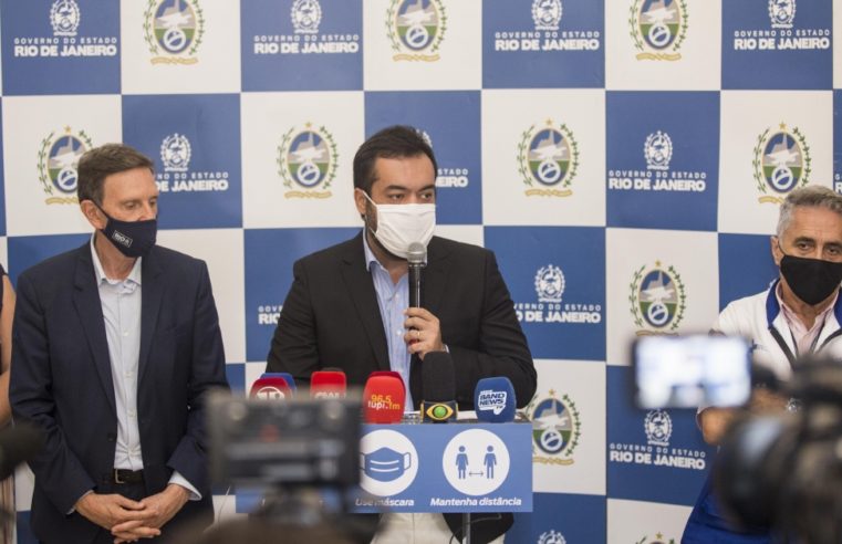 Governo do Estado e Prefeitura do Rio anunciam novas medidas para enfrentar a pandemia
