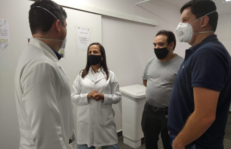 Ponto de apoio para pacientes com sintomas de covid-19, atualmente montado em uma tenda ao lado da UPA Centro será transferido na próxima quinta-feira, dia 14, para o Hospital Municipal Nelson de Sá Earp (HMNSE)