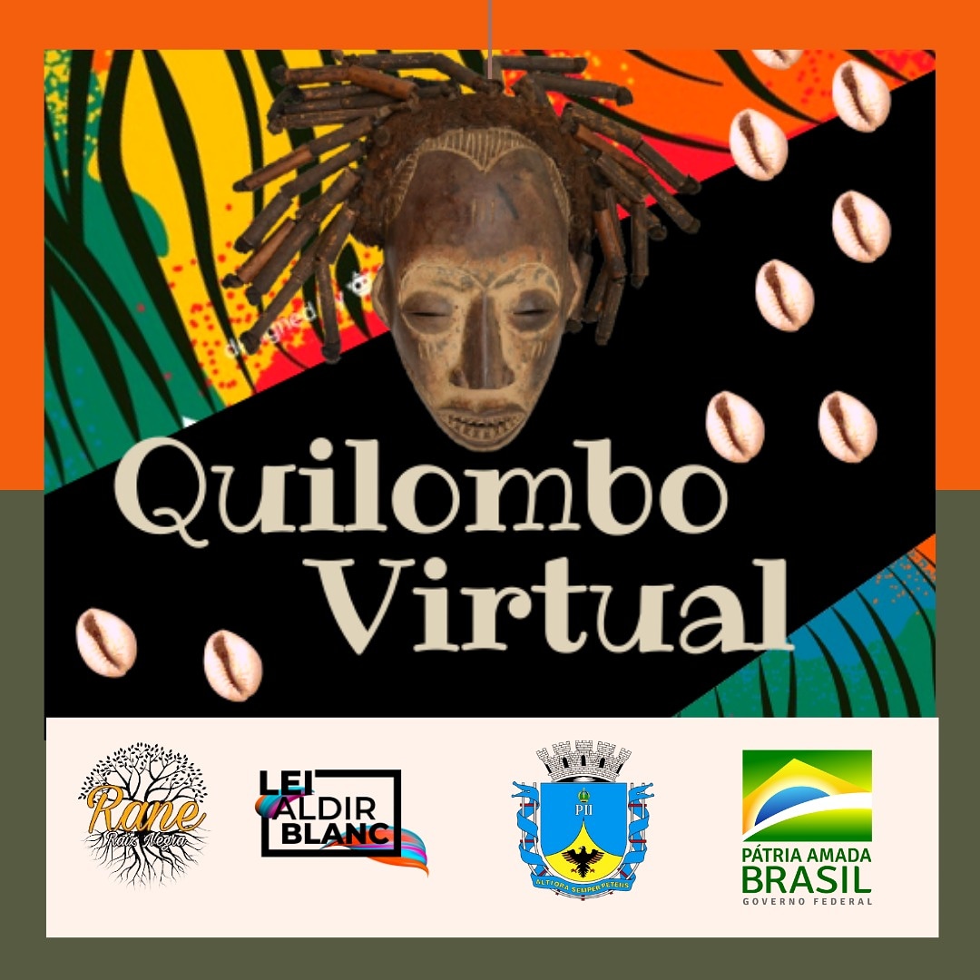 Mostra Quilombo Virtual é uma iniciativa da Casa de Cultura Rane, fundada em 2019, e atua na militância política e cultural para fortalecer as atividades artísticas negra