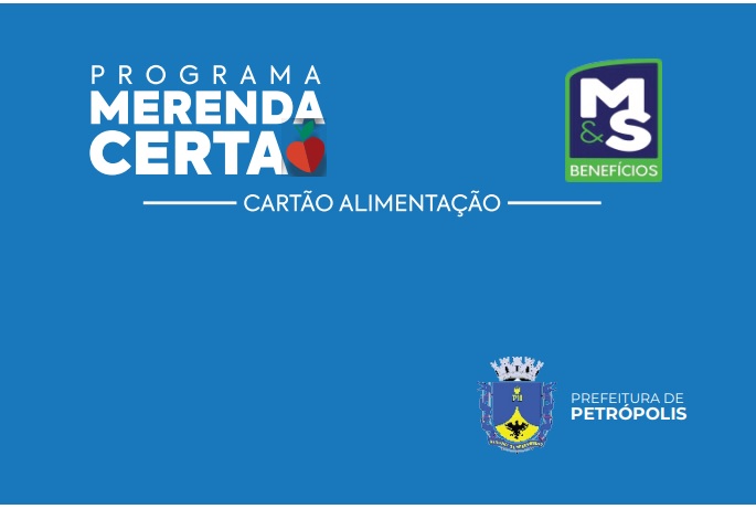 Cartão Merenda Certa: pais e/ou responsáveis devem ficar atentos ao calendário de retirada dos cartões, que serão entregues já com os R$ 70 de crédito