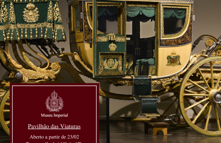 Pavilhão das Viaturas do Museu Imperial reabre amanhã (23) ao público
