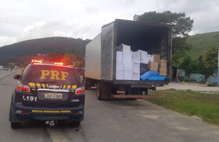 PRF apreende quase 16 mil produtos falsificados na Washington Luiz