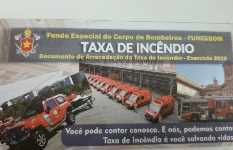 Taxa de combate a incêndio cobrada pelo Estado do Rio de Janeiro é considerada inconstitucional pela justiça