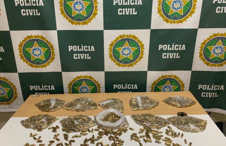 Polícia Civil apreende munições que seriam levadas para bandidos de comunidade da Zona Norte