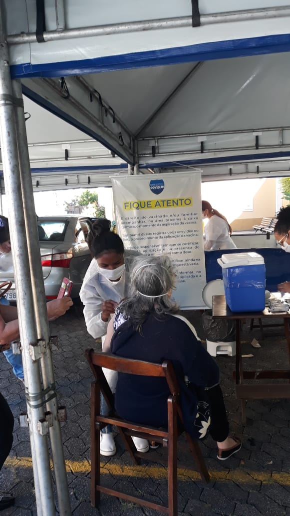 Departamento de Vigilância em Saúde, deu sequência nesta quarta-feira (10), a vacinação contra a Covid-19 em Petrópolis