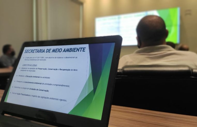 Técnicos da Secretaria de Meio Ambiente fizeram uma capacitação para os agentes regionais da prefeitura nesta quarta-feira (10)