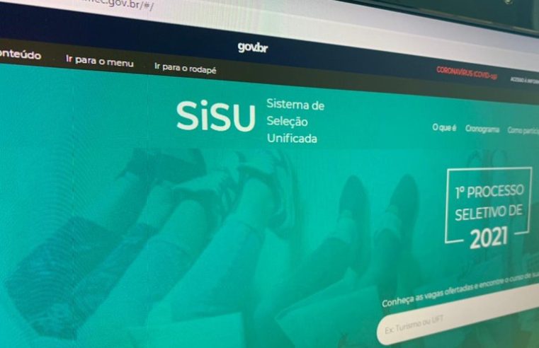 MEC divulga vagas para o Sisu do primeiro semestre de 2021