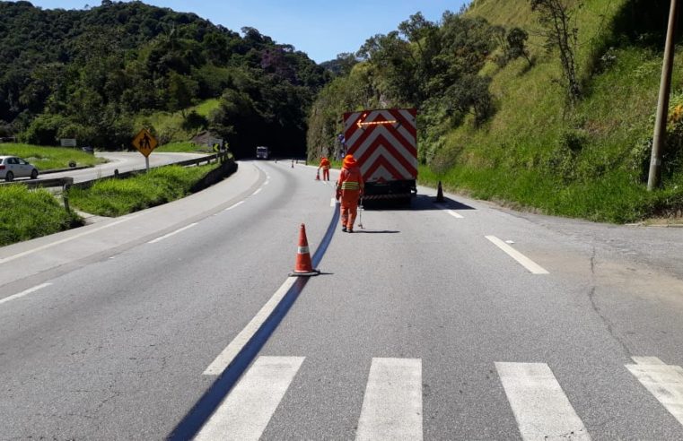 Concer realiza obras e serviços de conservação em trecho da Serra de Petrópolis