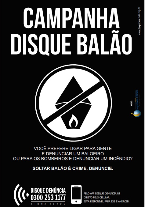 23ª edição da Campanha Disque Balão é lançada pelo programa Linha Verde