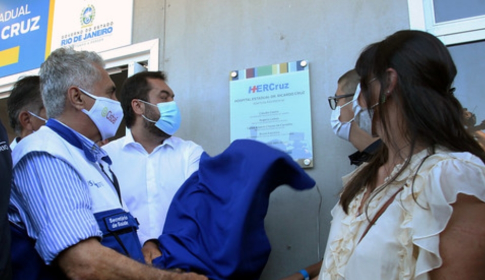 Governo do Estado inaugura hospital na Baixada Fluminense para tratamento de pacientes com Covid-19