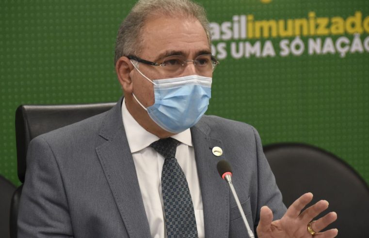 Queiroga faz pronunciamento após reunião do comitê da covid-19