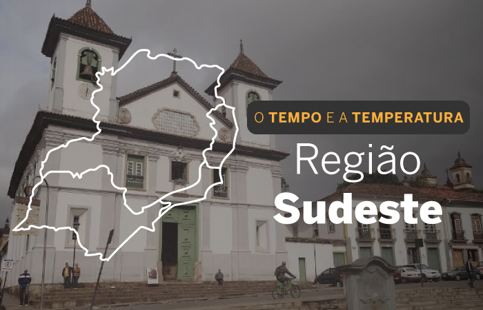 Segunda-feira (19) de tempo instável no Sudeste do país