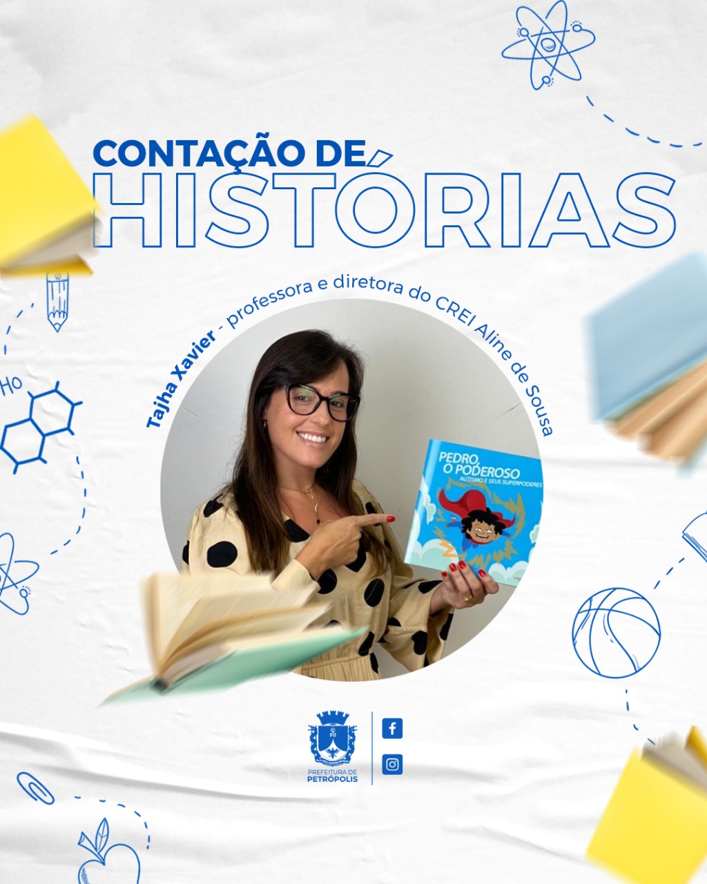 Contações de Histórias especiais no Educa em Casa