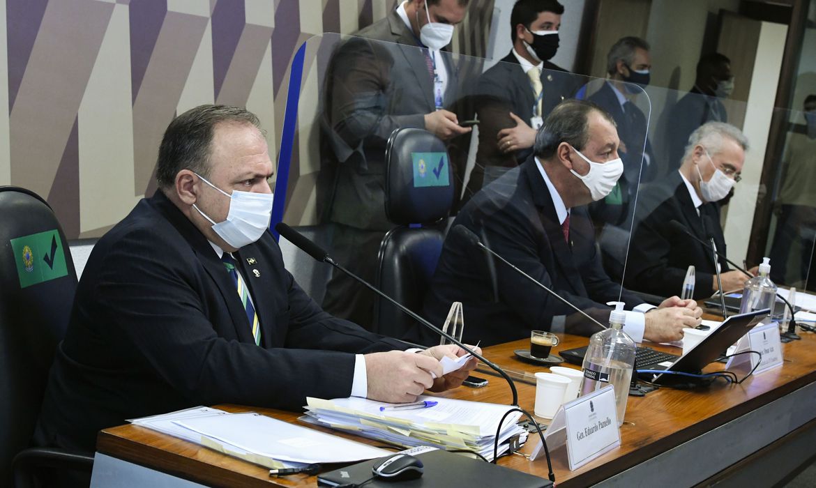 CPI: Pazuello diz que não foi orientado a indicar tratamento precoce