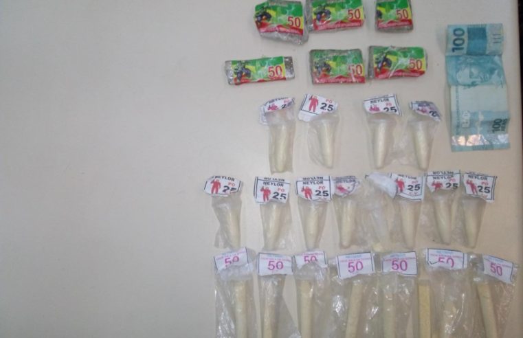 Homem é preso por tráfico no Neylor