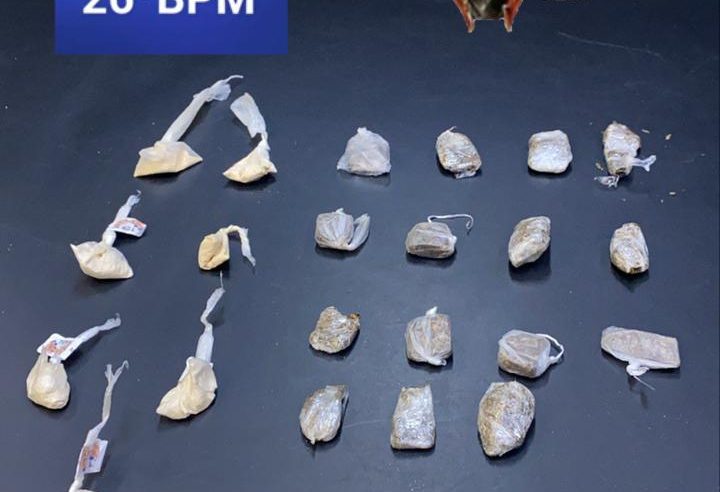 Polícia Militar prende jovem que vendia drogas em Araras