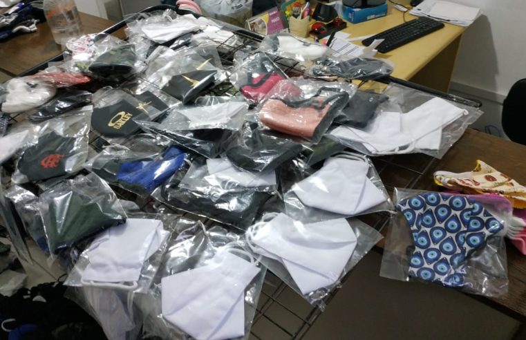 Em Petrópolis, uma ação para impedir o comércio ilegal de ambulantes terminou com a apreensão de 751 produtos neste sábado (08)