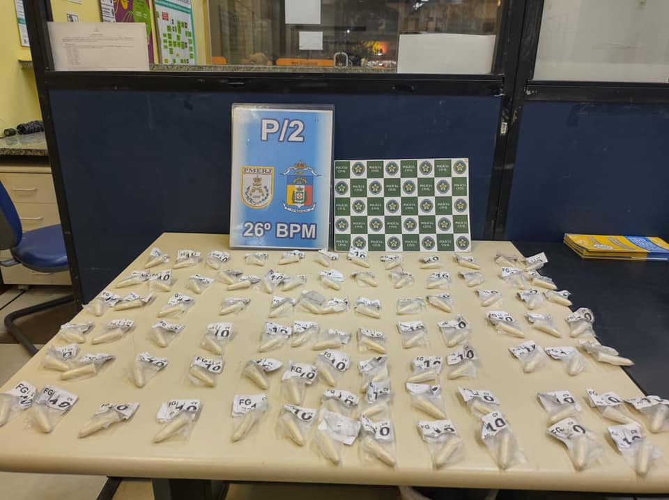 Homem é preso com drogas na Comunidade da Provisória