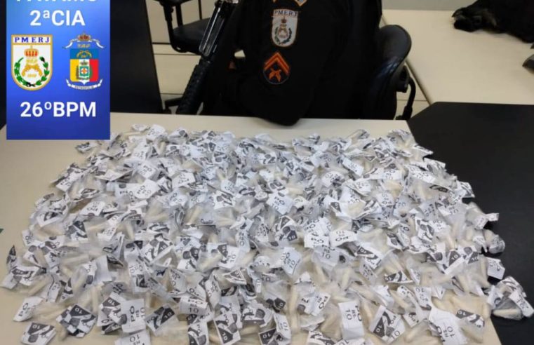 Polícias Civil e Militar realizam prisões e apreensões de drogas em diferentes pontos da cidade