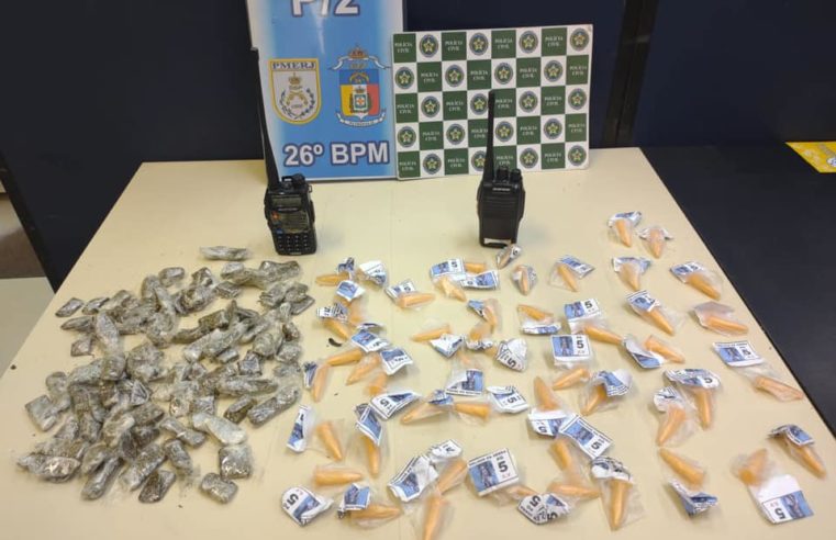 Bandido é baleado na perna após troca de tiros com a polícia no Esperança