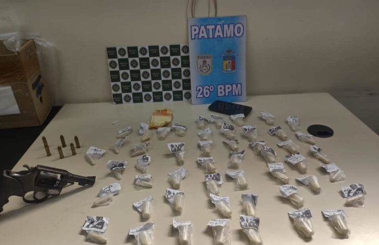 Polícias Civil e Militar prendem homem na Vila Rica após denúncias