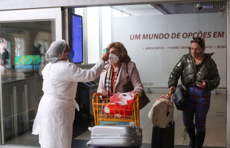 SP: Congonhas tem barreira sanitária para identificar cepa indiana