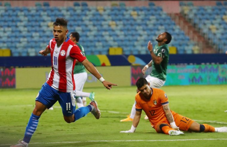 Com dois de Angel Romero, Paraguai estreia na Copa América com vitória