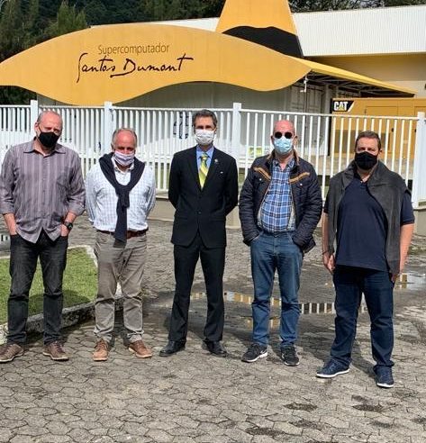 Desenvolvimento Econômico: Encontro com diretoria do LNCC para alinhar parcerias no setor tecnológico