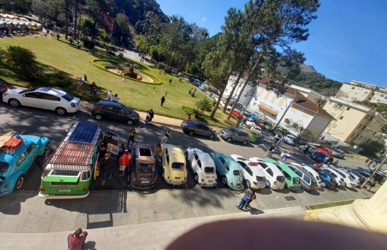 VW Clube do RJ veio a Petrópolis interagir com a Bauernfest e com a colonização alemã