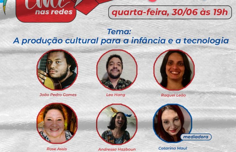 A produção cultural para a infância e a tecnologia será o tema do IMC nas Redes de hoje
