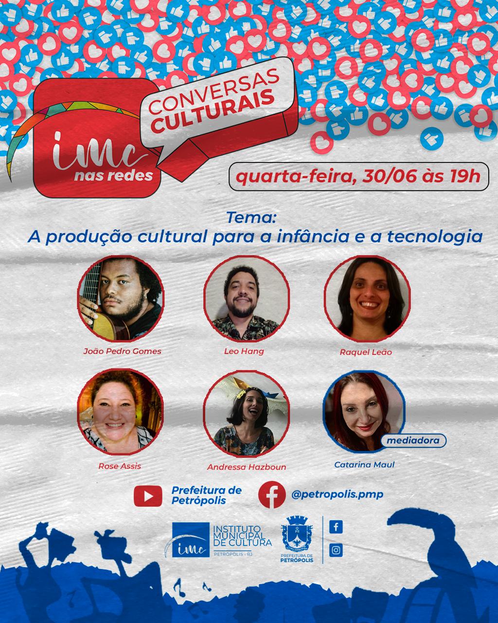 A produção cultural para a infância e a tecnologia será o tema do IMC nas Redes de hoje