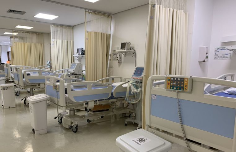 Covid-19: cinco pacientes estão internados em toda a rede de saúde da cidade