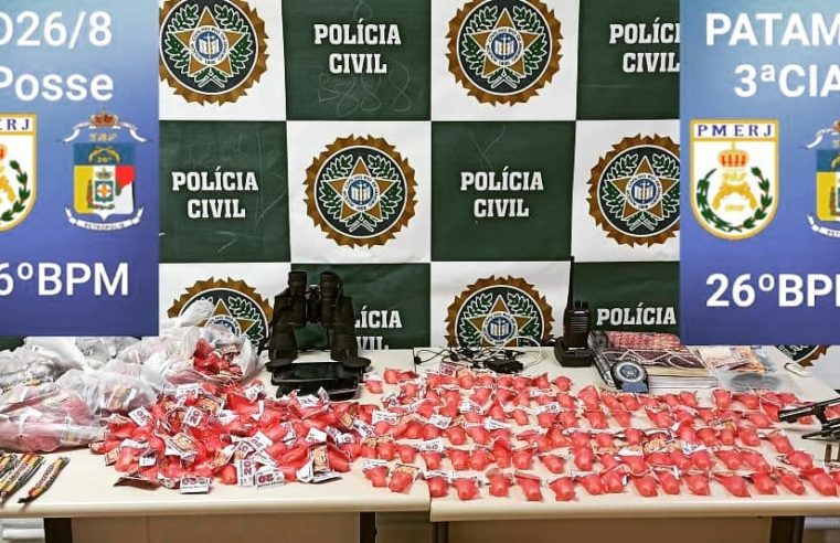 Acusado de assassinato, gerente do tráfico de drogas no Brejal é preso