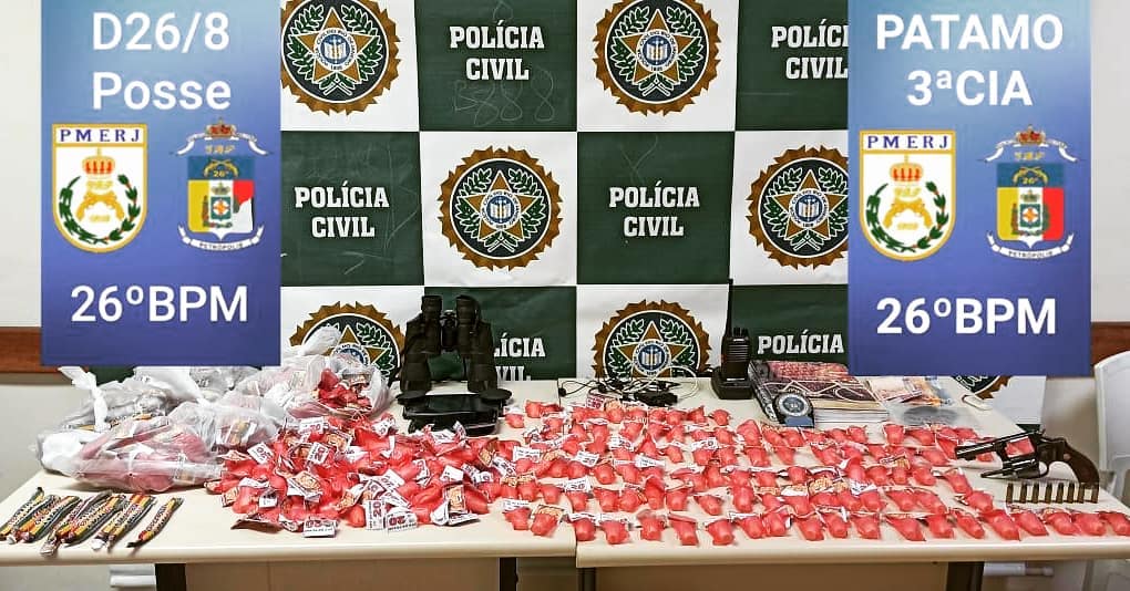 Acusado de assassinato, gerente do tráfico de drogas no Brejal é preso